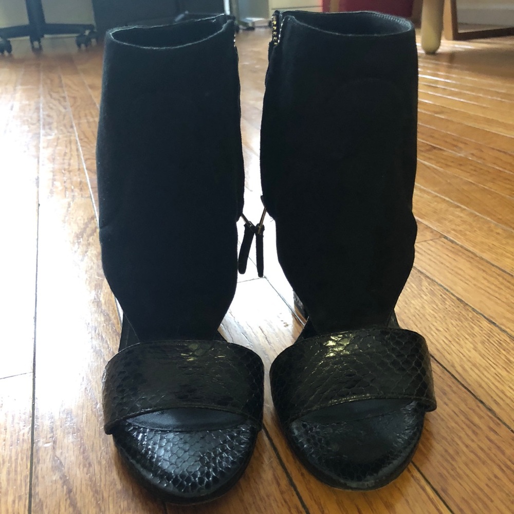 Brian Atwood - Black Block Heels